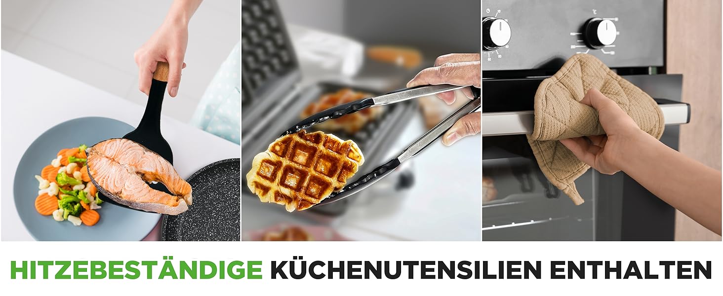 Набір посуду NutriChef 22 предмети антипригарний мармуровий – сковороди, каструлі, кухонне приладдя, форма для випічки, рукавиці, для індукції, посудомийна машина