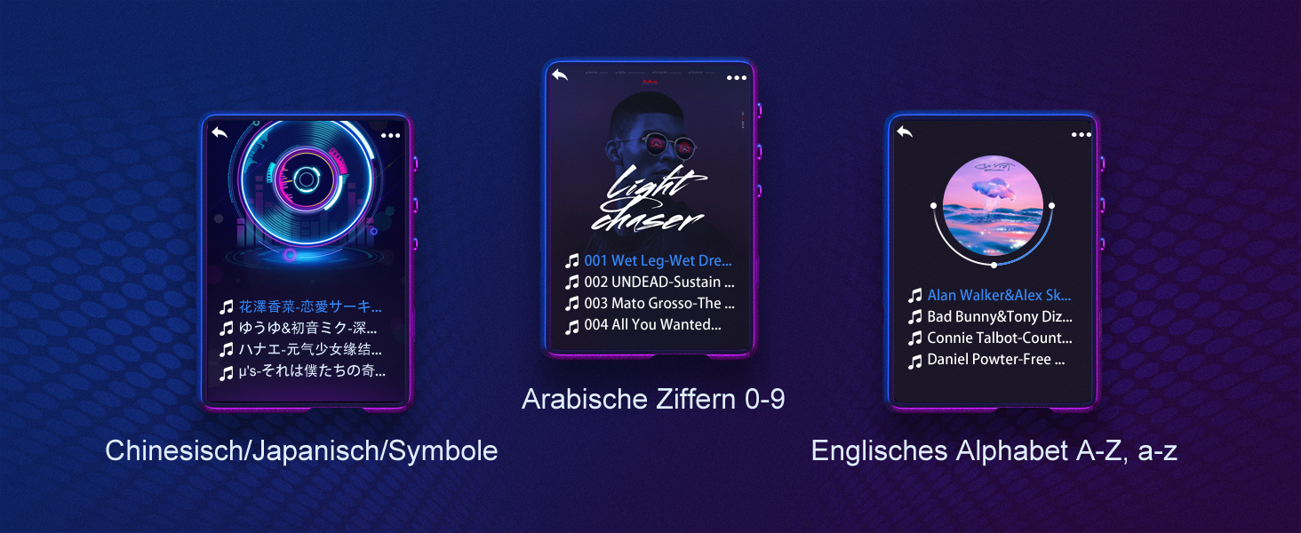 MP3 плеєр Mechen Bluetooth 32GB з динаміком, USB-C, FM-радіо, записом, Hi-Fi звук, тривалий час роботи, підтримка карт пам'яті, чорний