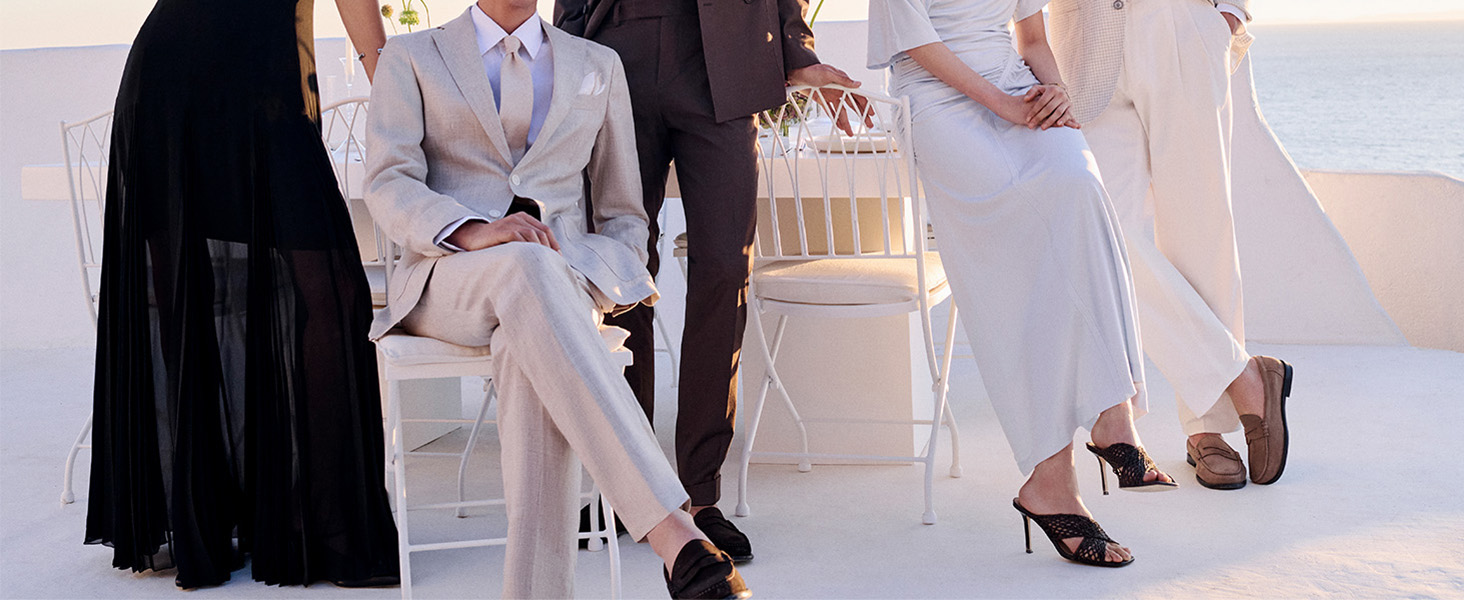 Чоловічі джинси BOSS Maine Regular-Fit сині з еластичного деніму (46W/34L)