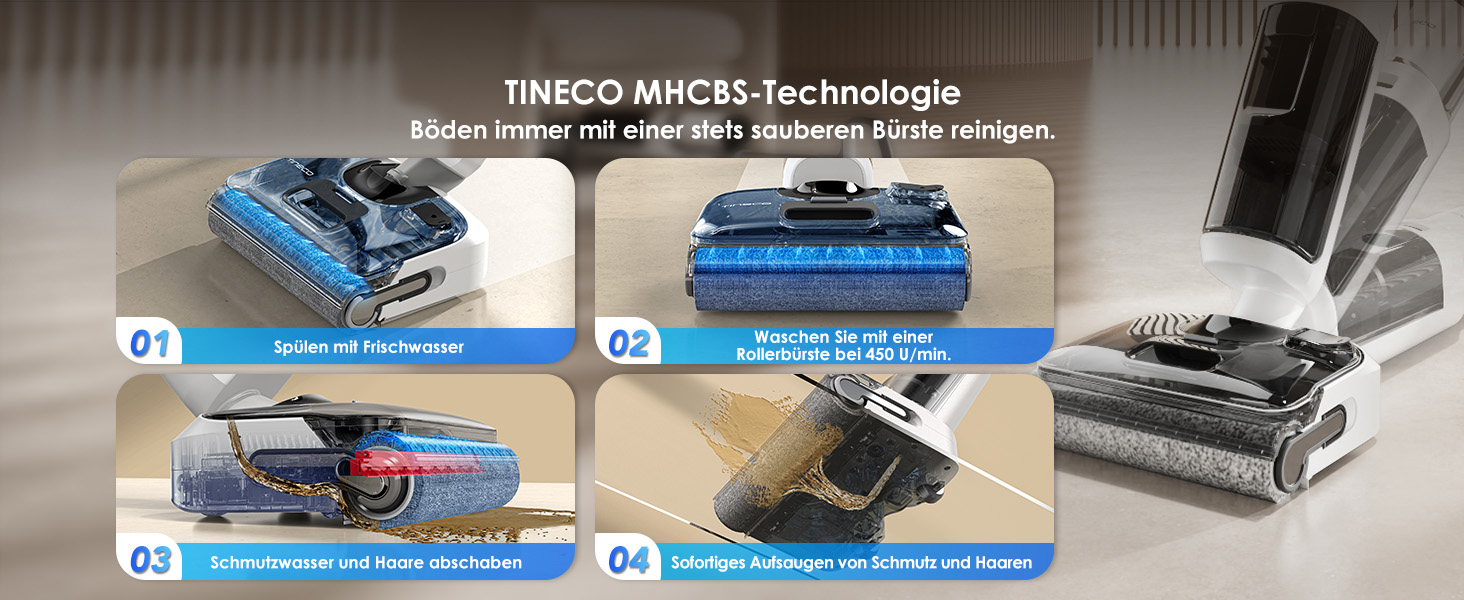 Бездротовий пилосос Tineco S5 Combo: ідеальний для шерсті тварин та липких забруднень, з інтелектом та LED-дисплеєм