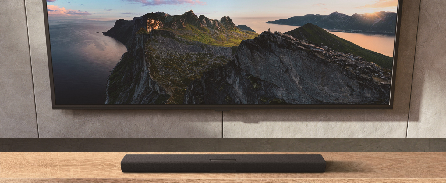 Yamaha TRUE X BAR – Бездротовий саундбар з Bluetooth (Carbon Grey) 1A