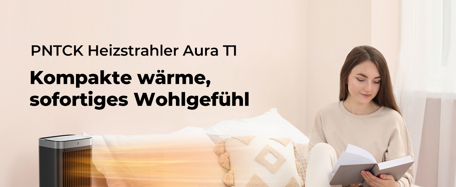 Електричний обігрівач PTC керамічний 2000W з термостатом, 75° обертання, 3 режими, таймер, захист від перегріву та перекидання