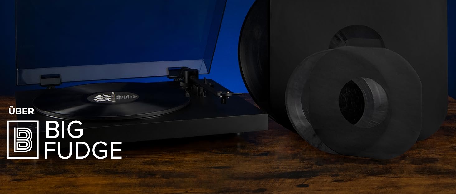 Набір для чищення вінілових платівок Big Fudge 5-в-1: щітка, засіб для чищення голки, сумка – професійний набір для догляду за вінілом