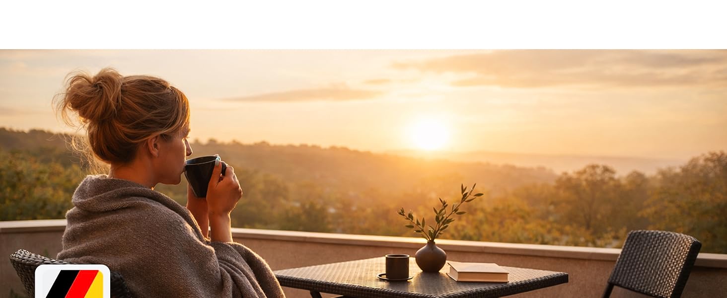 Складаний стіл Floordirekt Kobe для буфета, саду, тераси, балкона та кемпінгу - 183x76 см