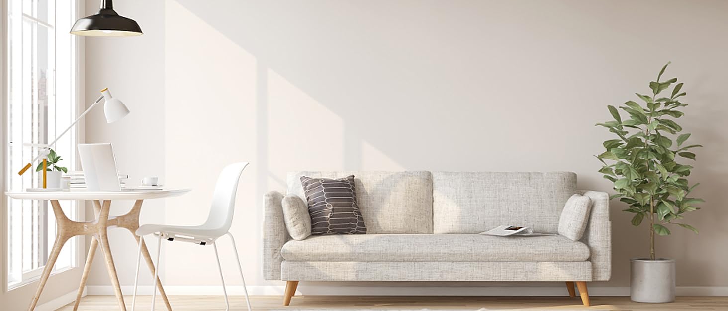 Сучасний килим Tinyboy-HBQ для вітальні та спальні, короткий ворс, сірий/бежевий (120 x 160 см)