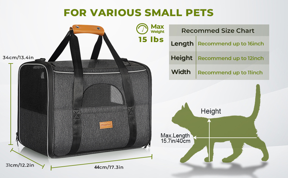 Morpilot Переноска для котів та собак, туристична, дихаюча, з підстаканником, для подорожей