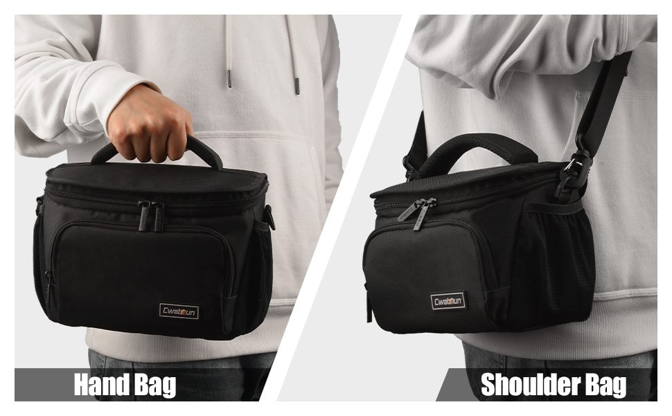 Захисний футляр для дзеркальної камери, вологостійкий, для Canon, Nikon, Sony, Fuji, DLR/LR, об'єктив (Чорний, M)