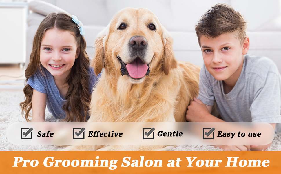 Шліфувальник для собак Bousnic Krallenschleifer з 2 LED-ліхтариками - тихий, потужний електричний триммер для догляду за кігтями собак та котів (Navy)