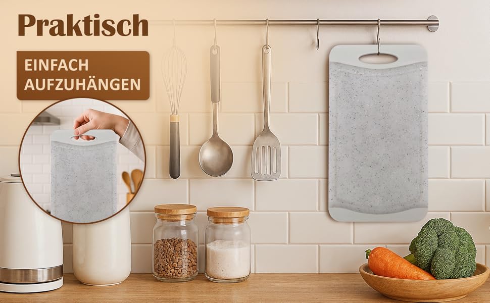 Набір дощок для сніданку NEOFLAM® 4 шт. 25x14 см - дошки для нарізання з нержавіючої сталі, BPA-free, антибактеріальні, з жолобом для соку, чорні, під миття в посудомийній машині