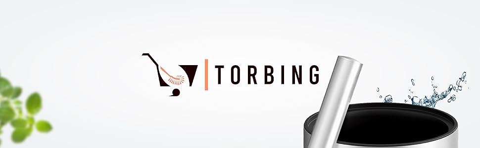 Тойлетний щітка TORBING Design з нержавіючої сталі з закритим тримачем - щітка для унітазу з силікону з ефектом лотоса - сучасний дизайн, елегантні кольори, подовжений ручка (Brushed Steel Silver)