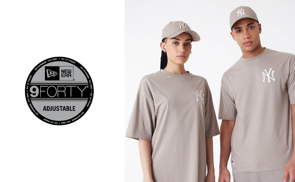 Кепка New Era MLB New York Yankees League Essential 9Forty Kids - біла дитяча кепка з регульованим ремінцем