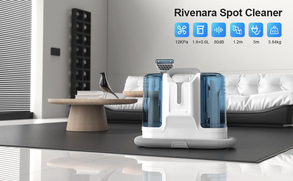 Пристрій для чищення оббивки та килимів: мокрий/сухий пилосос 450W для меблів, авто та диванів