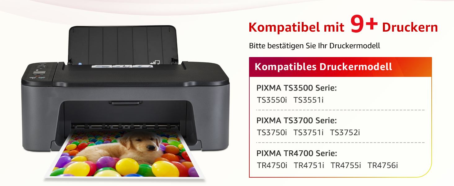 Картриджі для принтера Canon 575XL та 576XL (сумісні), для моделей TS3750i, TR4755i