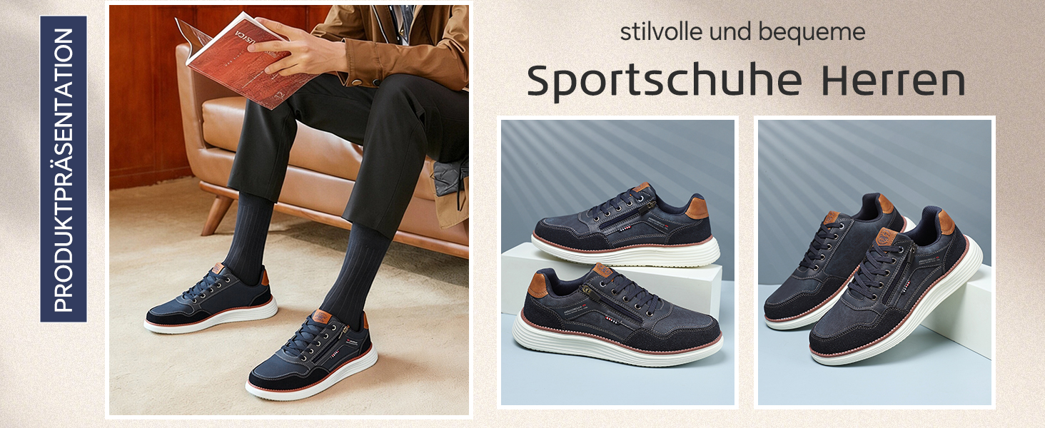 ARRIGO BELLO Чоловічі кросівки для активного відпочинку, спортивні, для прогулянок та подорожей, розмір 41-46, блакитний