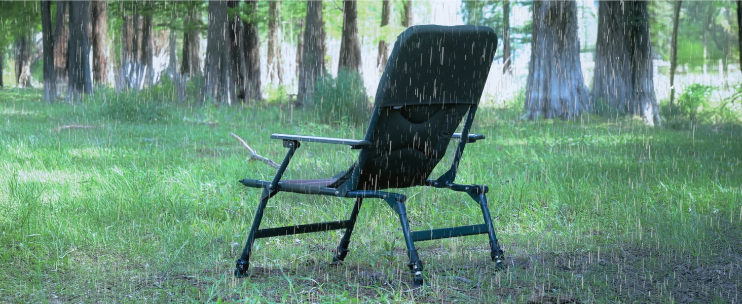 Крісло для риболовлі MK Angelsport 5 Seasons Pro Carpchair – зручне, розкладне, регульоване, до 130 кг