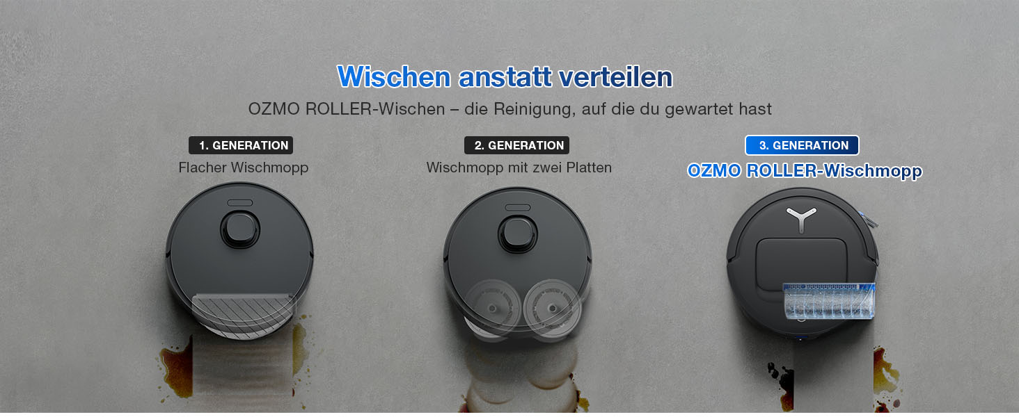 Робот-пилосос ECOVACS DEEBOT T80 Omni з функцією миття підлоги, 18000 Па, OZMO Roller, автоматичне миття моп, ZeroTangle 3.0, миття гарячою водою 40-75°C, чорний