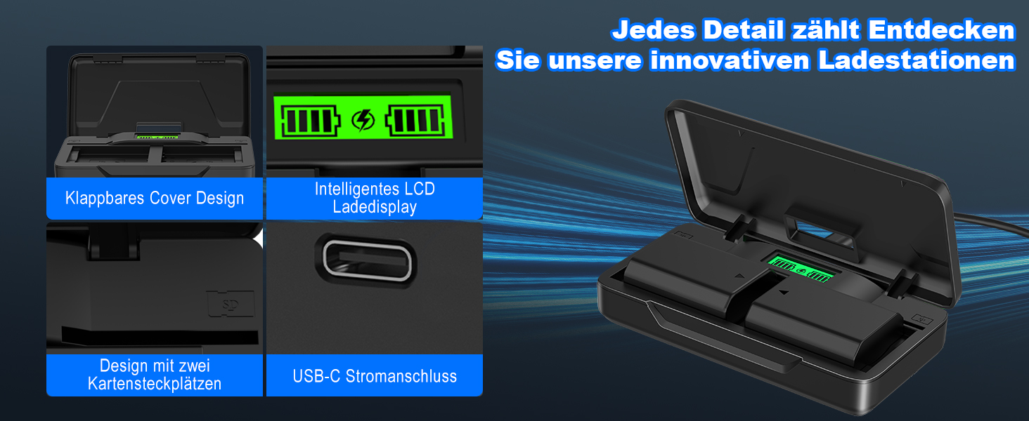 Акумулятор NP-FZ100 Homesuit 2280mAh та подвійний зарядний пристрій для камер Sony ZV-E1, FX3, FX30, A7RIII, A7RV, A7RIV, A7SIII, A7III, A7IV, A7C, A7CII, A6600, A6700, Alpha A1, A9, A9II, A9III, 9R, A9R, 9S (2 шт.)