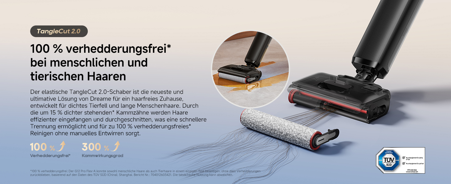 Вертикальний пилотяг для вологого та сухого прибирання Dreame G12 Pro Flex-A, 16000 Па