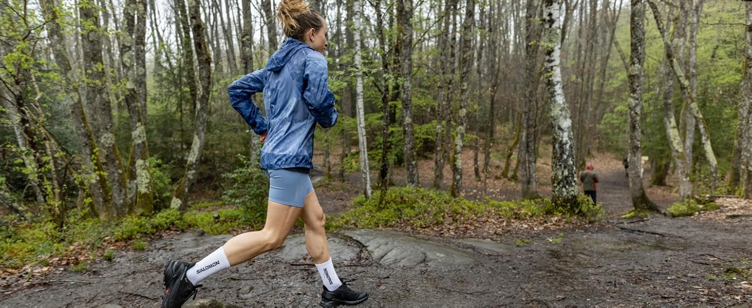 Черевики для хайкінгу Salomon Alphacross 5 чоловічі, чорний колір, розмір 44 2/3 EU