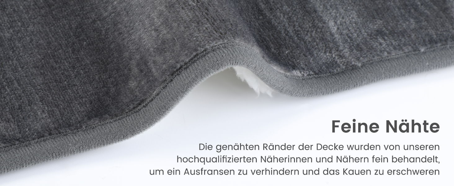 PETTOM Плед для собак та котів, водовідштовхуючий, м'який флісовий підстилку, 152 x 127 см (Сірий)