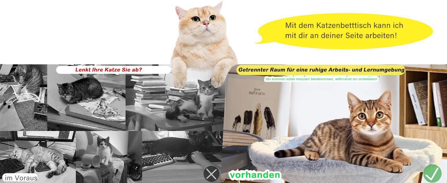 Кішка гамак ліжко кошик для сну, м'яке ліжко для котів та цуценят, 45x45 см, з ковдрою та іграшками, до 22 кг