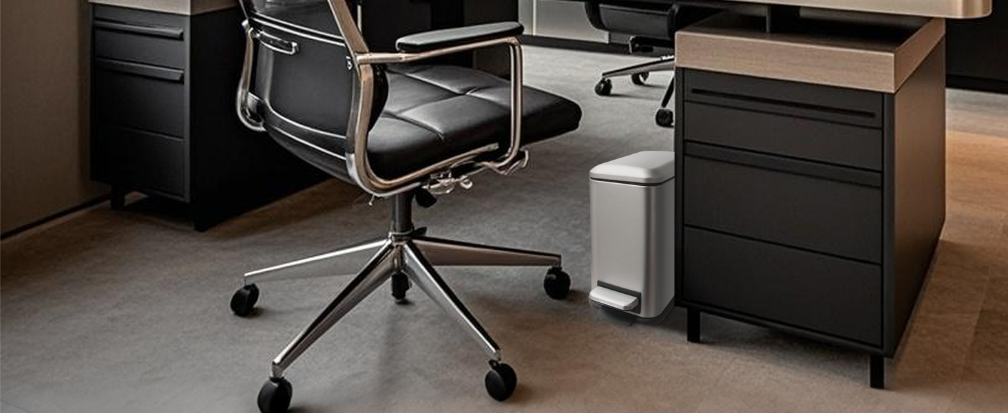 Трюмний смітник для кухні: вузький, з педаллю, з відром, нержавіюча сталь, 5л, зелений