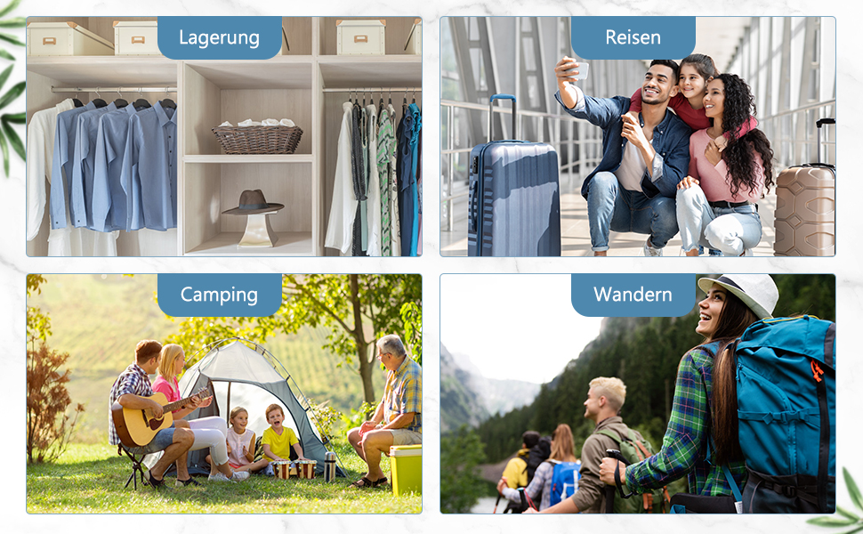 Органайзер для валізи OSDUE, набір 8 шт: кубики для пакування, водонепроникні сумочки для одягу, сумки для взуття, кишеня для USB-кабелів (чорний)