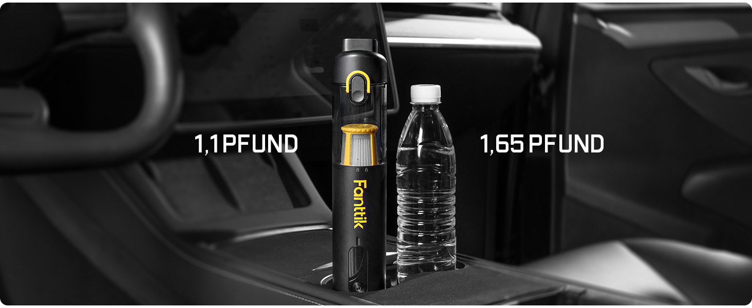 Бездротовий пилосос Fanttik Slim V10 Apex 4-в-1: для авто, офісу та клавіатур, 19000Pa, 2 режими, цифровий дисплей