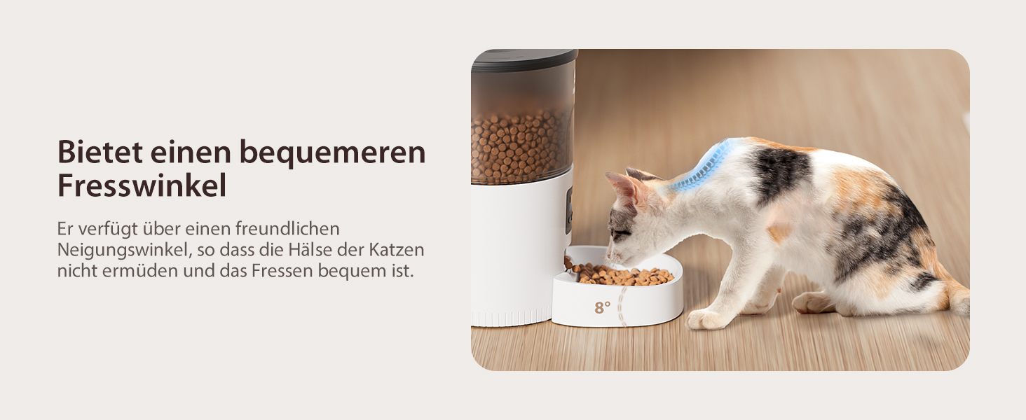 Автоматичний годівниця для котів та собак IMIPAW - програмований таймер, 3L, білий