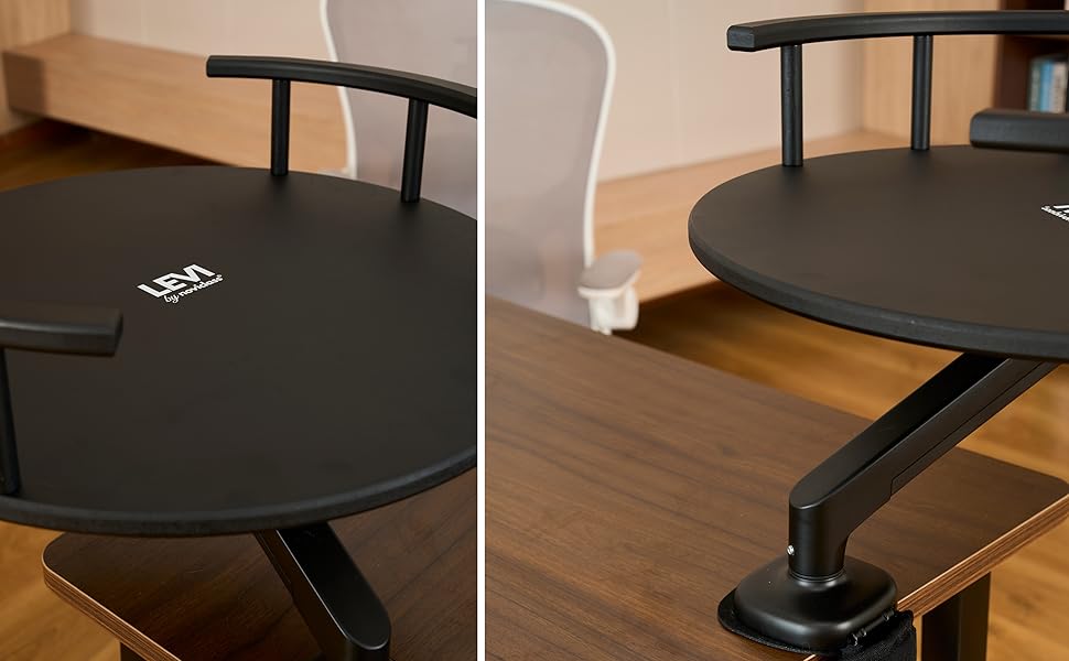 Килимок для котів LEVI | Платформа для котів | 2 ліжка | Для столу та підвіконня | Міцний, сучасний дизайн, сірий | Corduroy