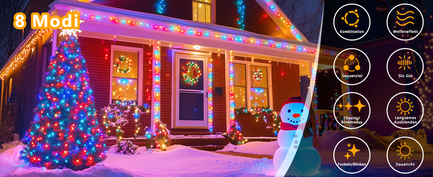 LED гірлянда на батарейках/USB, 10/15 м, 100/150 LED, тепле біле світло, з таймером, вологостійка, для декору на Різдво, весілля, вечірки, балкона, саду