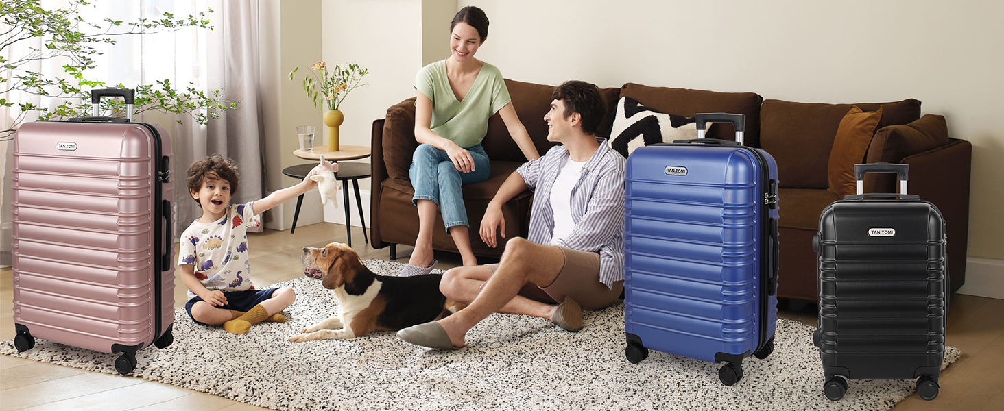 Великий валіз з ABS пластику на колесах, Trolley, валіз для подорожей з 4 колесами (360°), кодовий замок з 3 цифрами та телескопічний ручка з алюмінію (XL – 95л, Темно-сірий)