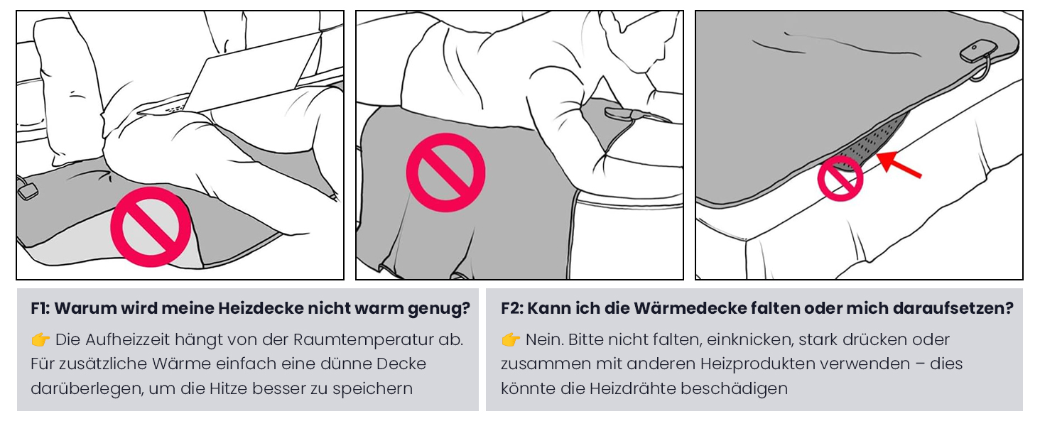 Електрична ковдра AnySun з підігрівом 180x130 см з автовимкненням, 6 режимів нагріву, таймер 10 годин, захист від перегріву, для ліжка, дивану, машинне прання, сіра