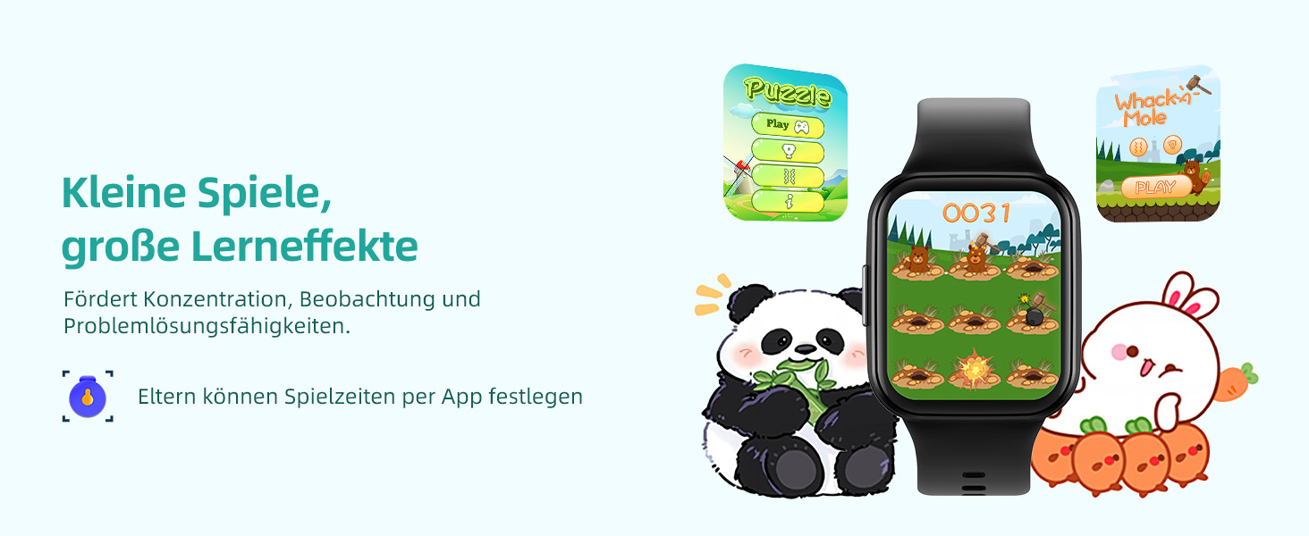 Дитячий розумний годинник Parsonver, 1.69' - фітнес-трекер з пульсометром, монітором сну, IP68, 20 спортивних режимів, для дітей 6-12 років, чорний