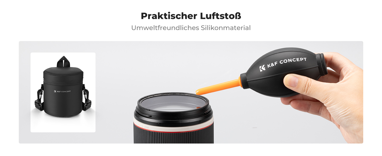 Чохол для об'єктива K&F Concept, водонепроникний, захисний, для DSLR/SLR об'єктивів