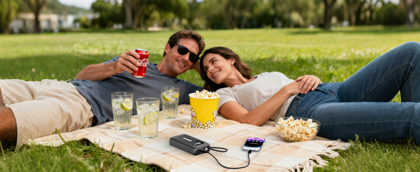 Powerbank для авто Gooloo G7 3000A: пусковий пристрій з USB-C, LED-ліхтарик, 12V (до 8.5L бензин/6L дизель)