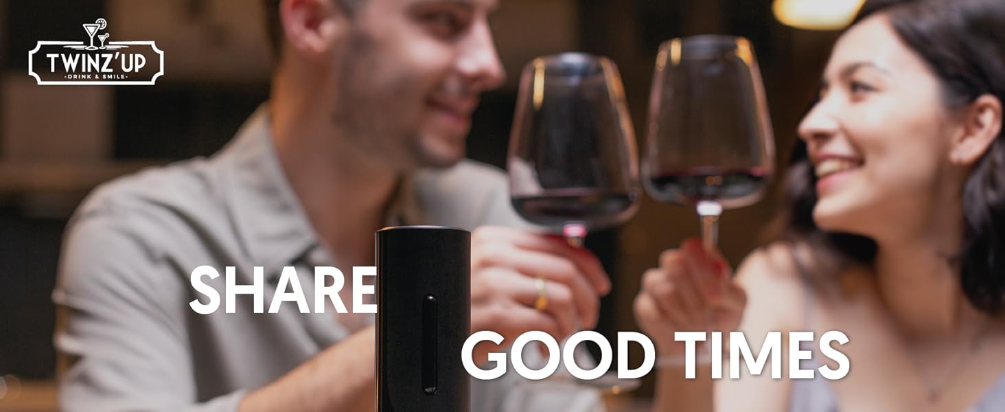 Електричний відкривачка для вина 6-в-1 з USB-кабелем: відкривачка, різак, виливач, вакуумний насос, закривач. Ідеально для любителів вина