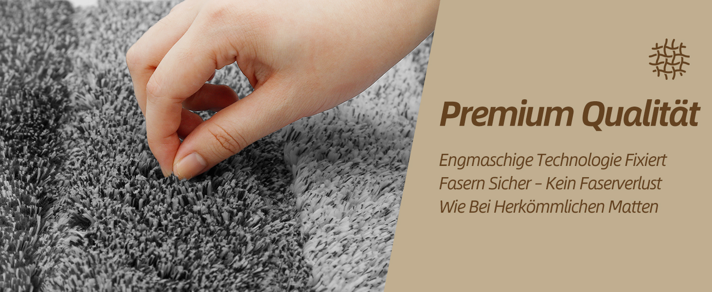 Килимок для ванної кімнати COSY HOMEER 40 x 60 см, антиковзаючий, м'який, для душу та ванної, темно-сірий