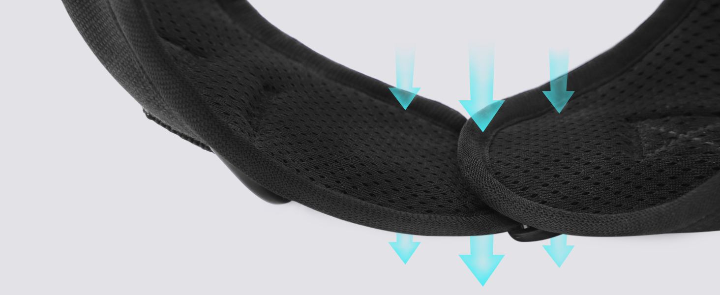 Шлейка для собак Rabbitgoo для великих собак без натягу, тактична нагрудна шлейка з MOLLE, металеві пряжки, дихаюча, військова, чорна, розмір L (1 шт.)