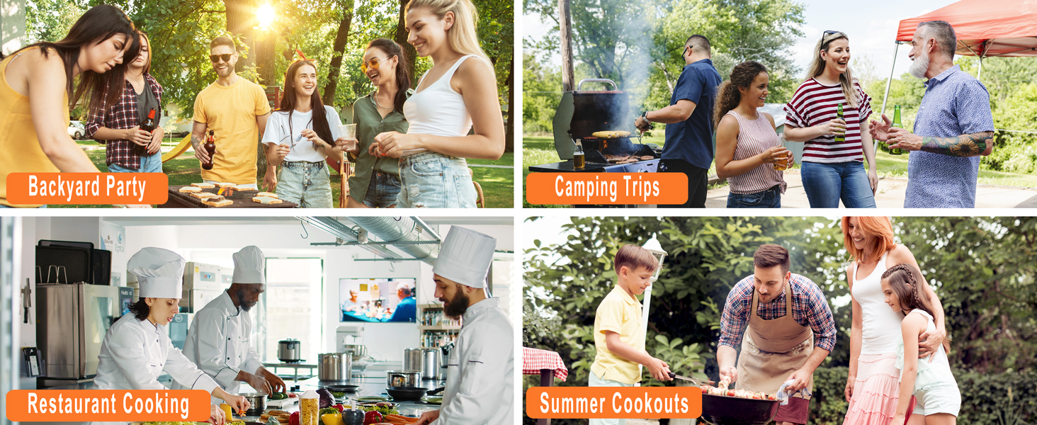 Набір інструментів для гриля Noble Family 38шт: шпатель, щипці, прес для бургерів, сумка. З нержавіючої сталі. Прекрасний подарунок для чоловіків.