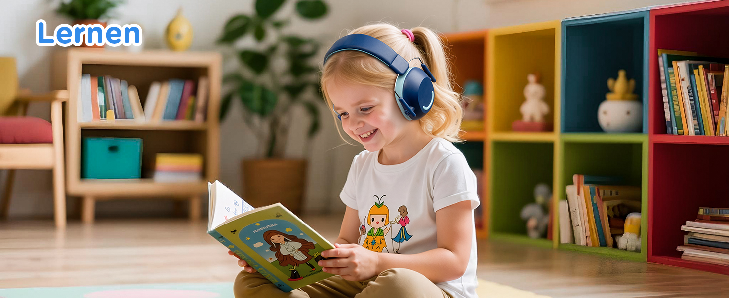 Навушники шумопоглинаючі для дітей Link Dream, SNR 30dB, 3-16 років, блакитні