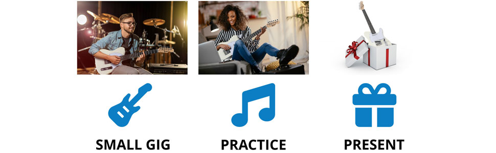 Електрогітара McGrey Rockit TL-Style Antique White (8-частинний стартовий набір)