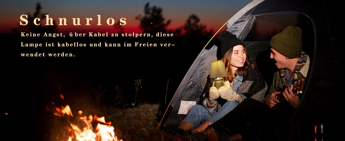 Настільна лампа MJ з таймером, акумуляторна, для дому та декору (сіра)