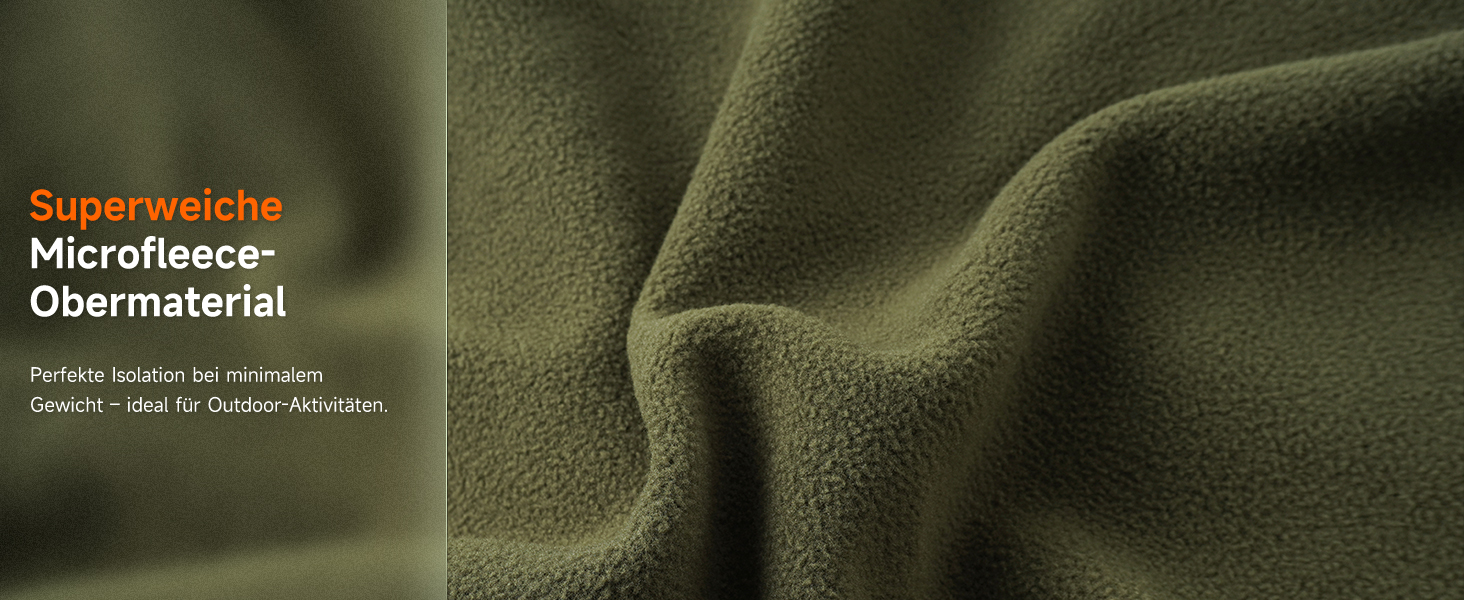 LABCOOL Обогрівальна куртка для чоловіків та жінок - флісова куртка з 6-зонним обігрівом та 3 рівнями температури - USB-живлення з Powerbank 10000mAh - можна прати в пральній машині, розмір M, колір зелений