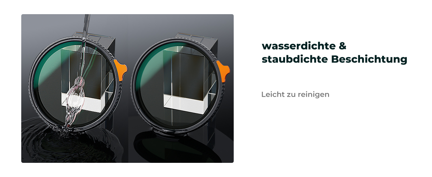 Фільтр K&F Concept 77mm Black Mist 1/4 та ND2-ND400 2-в-1 (Nano-Xcel Series)