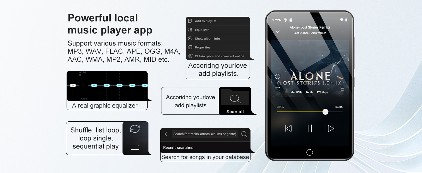 MP3-плеєр дитячий 80GB з Wi-Fi та Bluetooth, 4