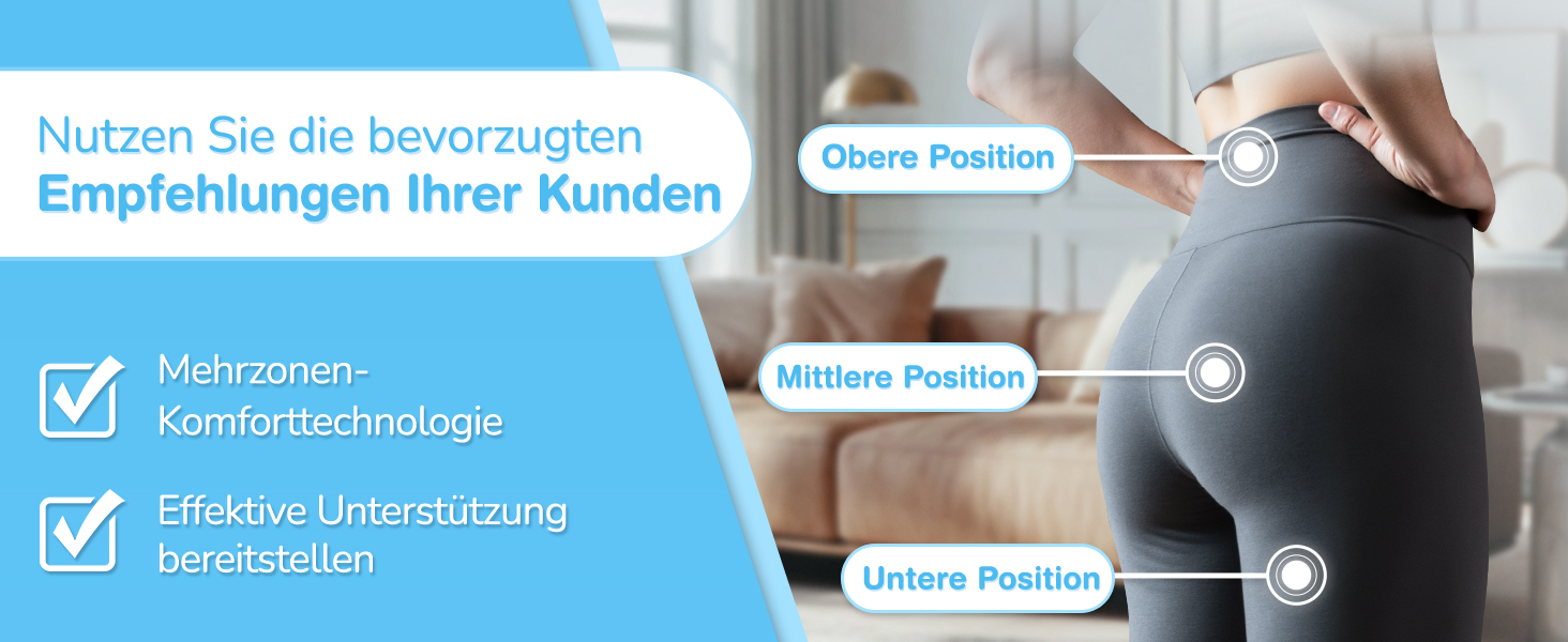 Подушка для сидіння POOTACK - для офісного крісла та авто, комфорт, піна з пам'яті, дизайн з отворами та U-подібною формою, чорний