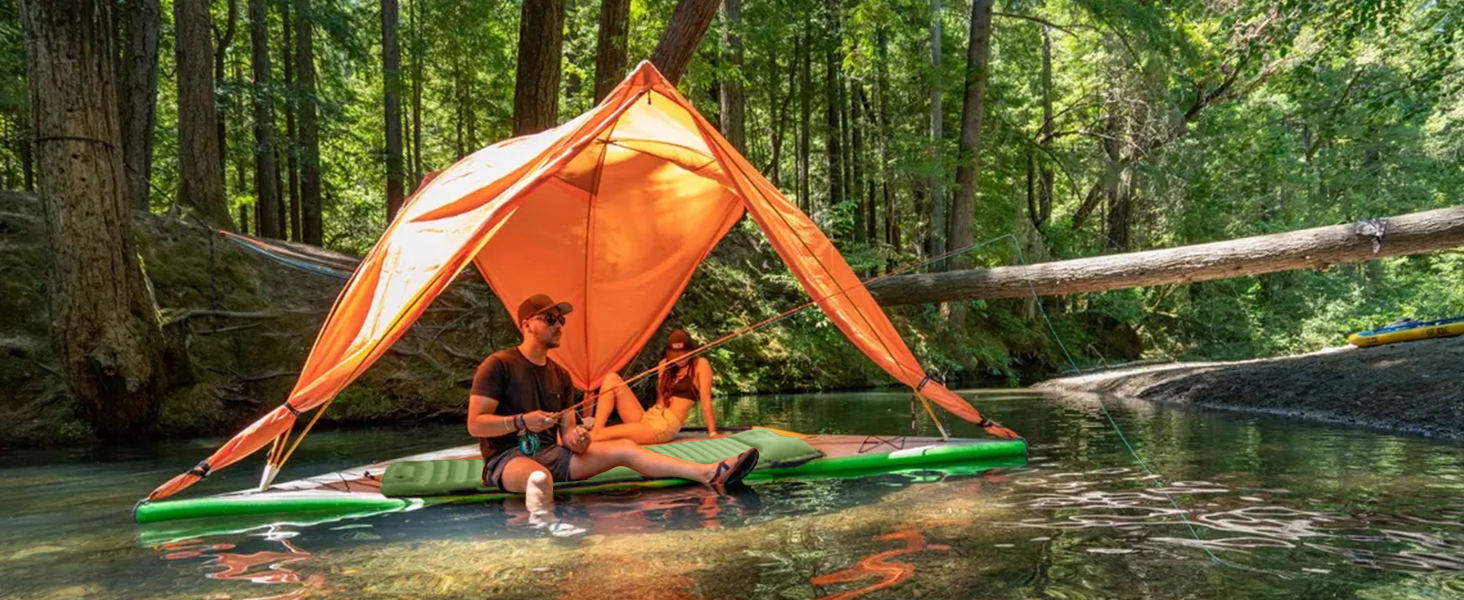 Розкладне ліжко-спальник туристичне, ультралегке, 160кг, блакитне. З алюмінієвою конструкцією та антирипстоп тканиною для кемпінгу, відпочинку на природі, вдома та на пляжі