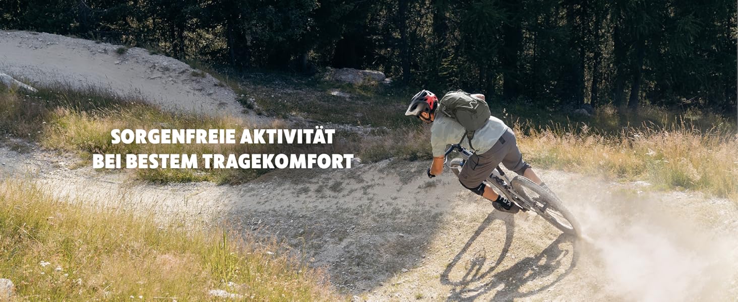 Туристичний рюкзак 20 л Active 20 Premium, компактний, з вентиляцією спини, дощовиком і кріпленням для питної системи, дихаючий 3D Air Mesh, поясний ремінь, оливковий