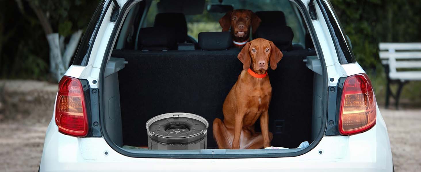 Миска для собак PETTOM 3L без облизування, анти-облизування, велика, витокостійка, чорна